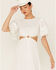 Maia Bergman Women's Ori Crochet Eyelet Open Back Maxi Dress , White, hi-res