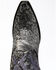 Image #6 - Dan Post Women's Black Snake Print Western Boots - Snip Toe, , hi-res