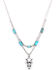 Image #1 - Cowgirl Confetti Women's Empty Island Layered Necklace, Silver, hi-res