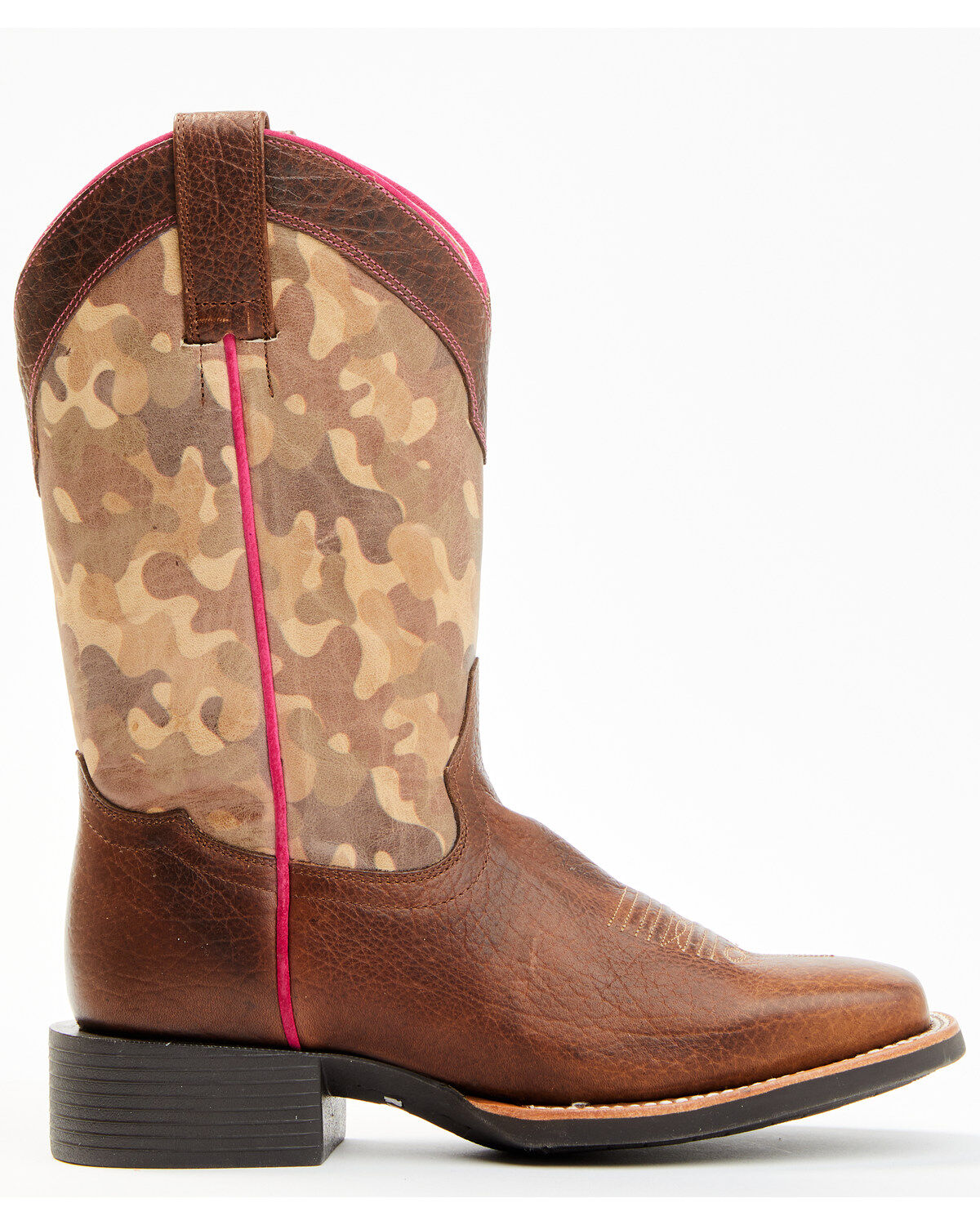 Image #2 - RANK 45® Women's Jane Xero Gravity Performance Leather Western Boots - Broad Square Toe, Multi, hi-res