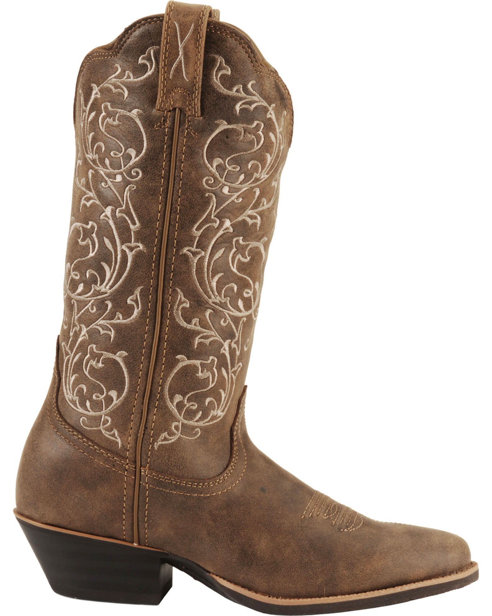 Twisted X Women s Fancy Stitched Western Performance Boots Round Toe Boot Barn