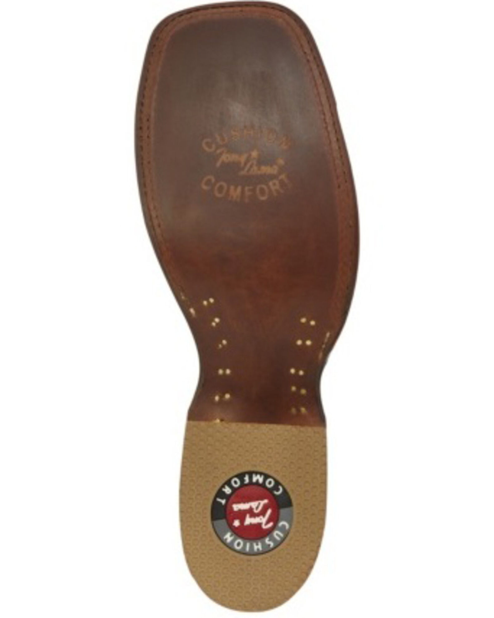 Product Name Tony Lama Men's Leviathan Chocolate Western Boots Square Toe