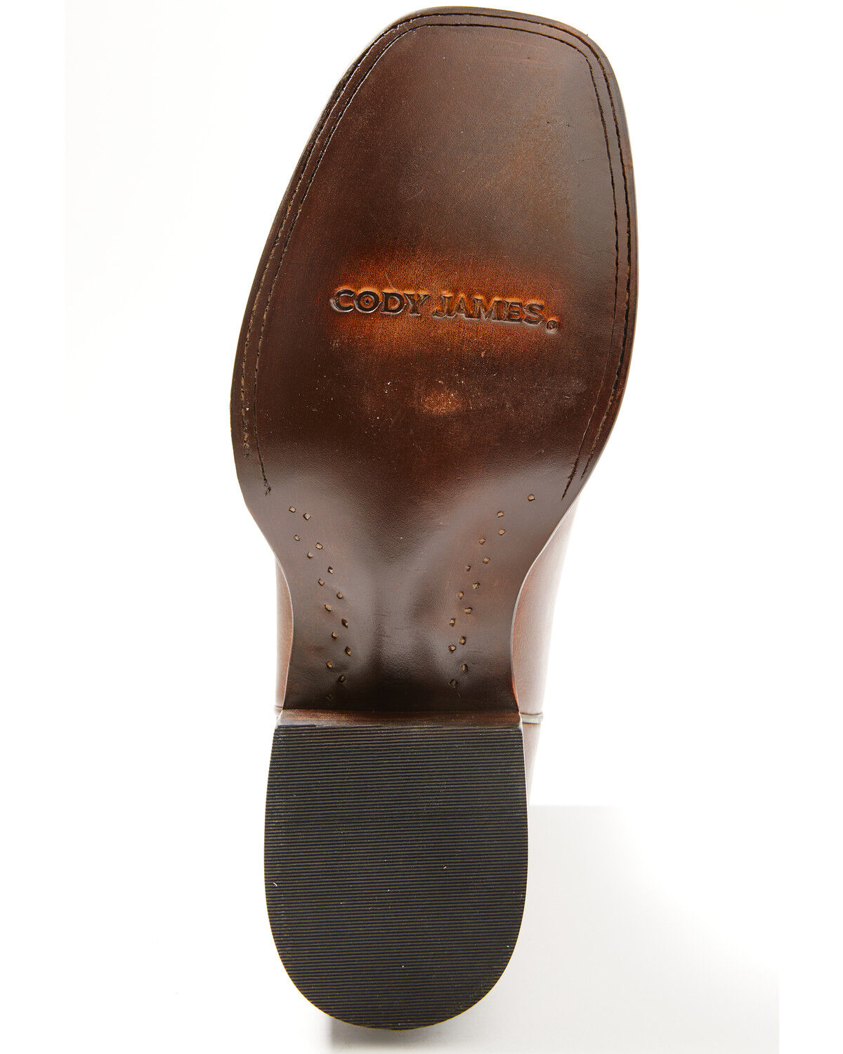 Image #7 - Cody James Men's Harper Western Boots - Broad Square Toe, Brown, hi-res