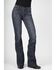 Image #3 - Stetson Women's 816 Classic Dark Wash Slim Fit Low Rise Bootcut Jeans, , hi-res