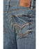 Moonshine Spirit Men's Daybreak Light Wash Slim Straight Stretch Denim Jeans, Light Wash, hi-res