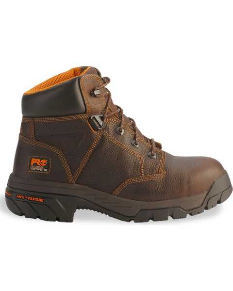 Image #2 - Timberland Pro Brown 6" Helix Boots - Composite Toe, Brown, hi-res