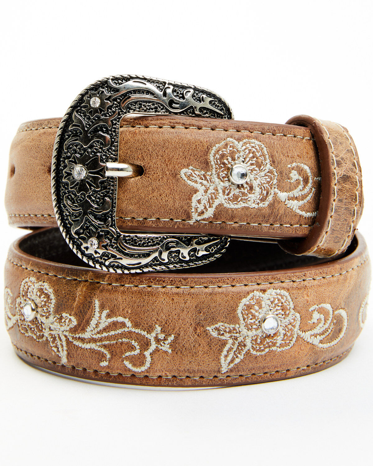 Shyanne Girls' Little Lacy Floral Western Belt