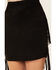 Image #4 - Vocal Women's Studded Fringe Skirt, Black, hi-res