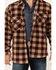 Image #3 - Outback Trading Co Men's Plaid Long Sleeve Button-Down Western Flannel Shirt, Lt Brown, hi-res