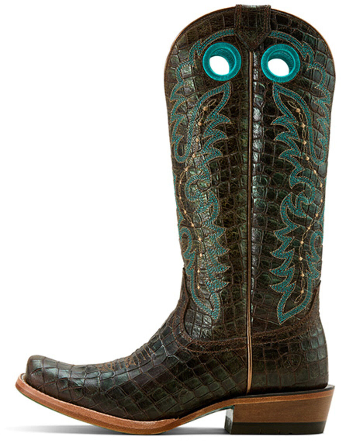 Image #2 - Ariat Women's Futurity Boon Tall Western Boots - Square Toe, Dark Brown, hi-res