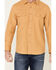 Image #3 - Pendleton Men's Mustard Beach Shack Solid Long Sleeve Western Shirt , Yellow, hi-res