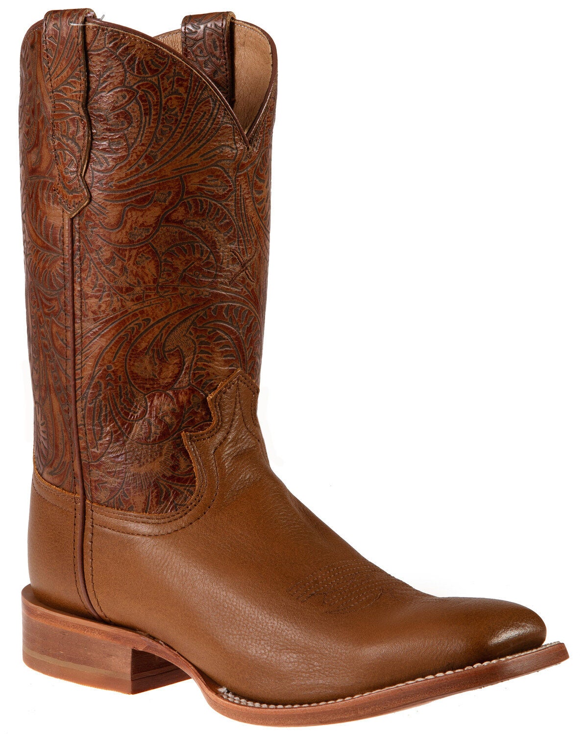 Twisted X Women's Rancher Western Boots - Square Toe, Brown, hi-res