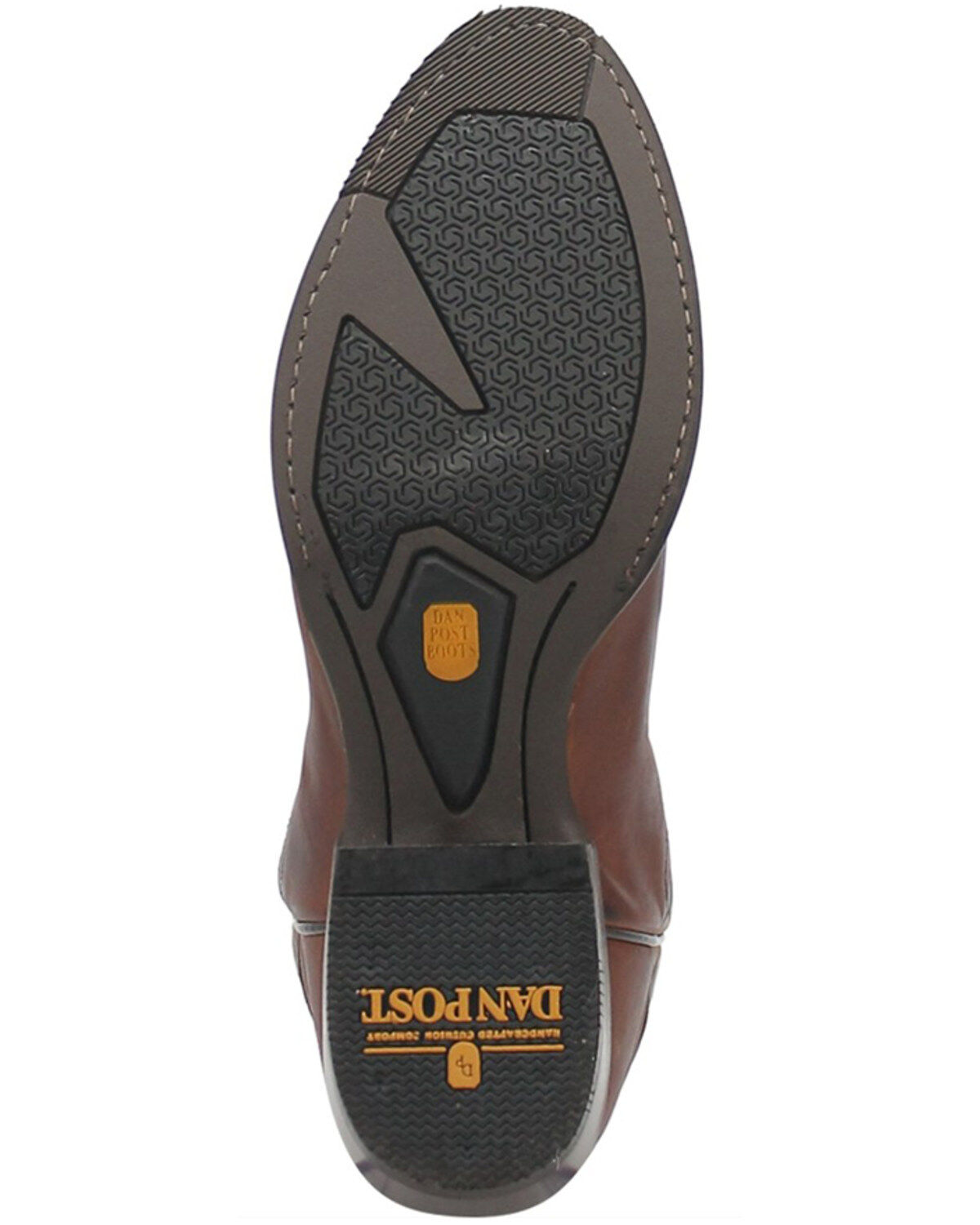 Image #7 - Dan Post Men's Cottonwood Western Boots - Round Toe, Rust Copper, hi-res
