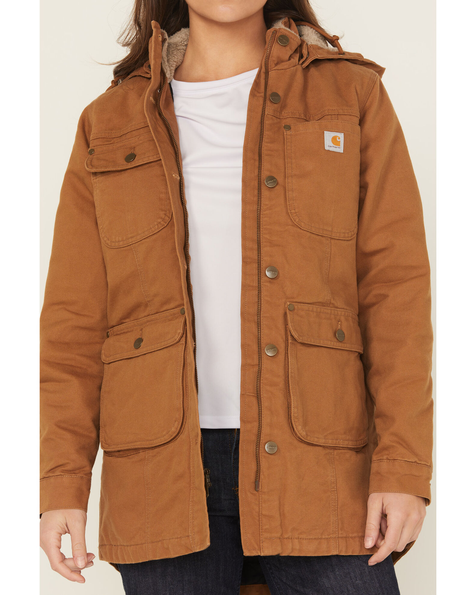 Women's barn coat carhartt cheap
