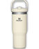 Image #1 - Stanley IceFlow™ Flip Straw 30oz Tumbler, Cream, hi-res