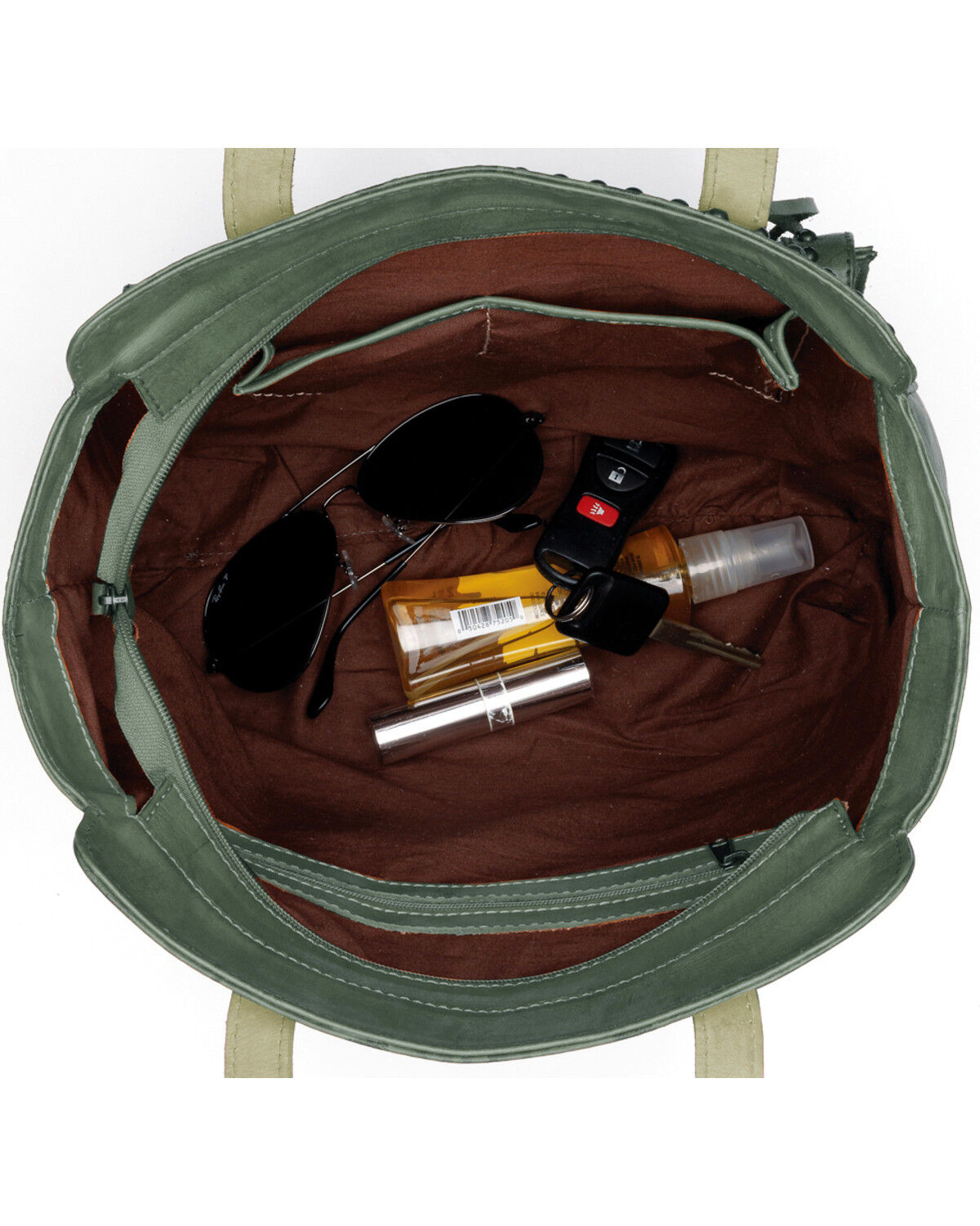 Image #2 - American West Navajo Soul Zip Top Tote, , hi-res
