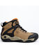 Hawx Men's Talon 2 Deep Taupe Waterproof Lace-Up Hiking Work Boots - Broad Square Toe , Taupe, hi-res