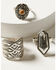 Shyanne Women's Monument Valley 3-Piece Ring Set, Silver, hi-res