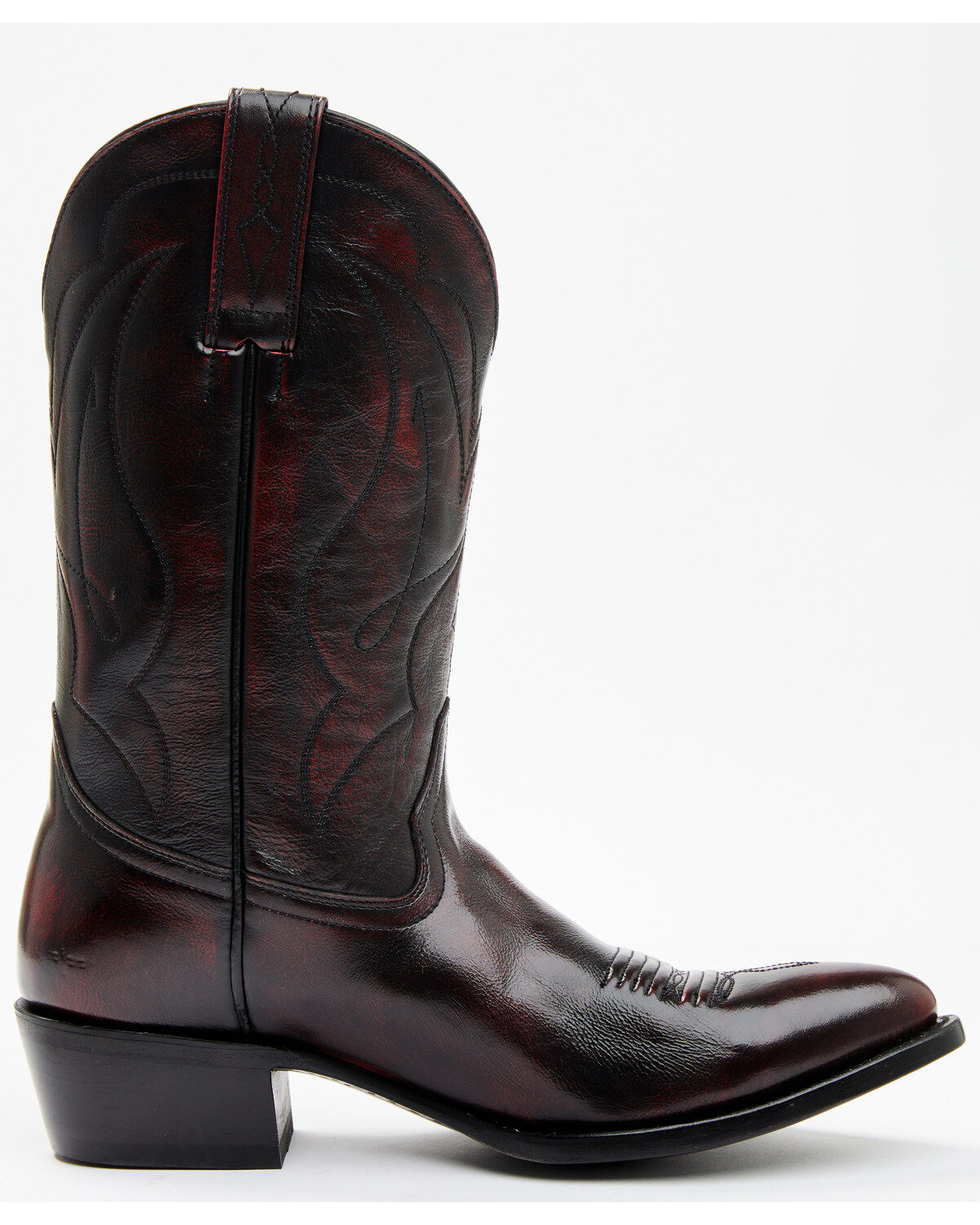 Image #2 - Cody James Men's Black Cherry Western Boots - Round Toe, Black Cherry, hi-res
