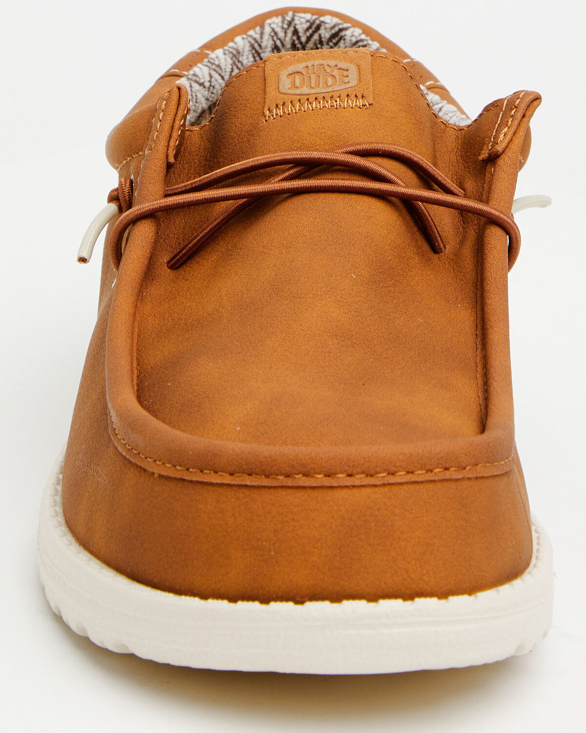 Image #4 - HEYDUDE Men's Wally Classic Shoes - Moc Toe, Tan, hi-res