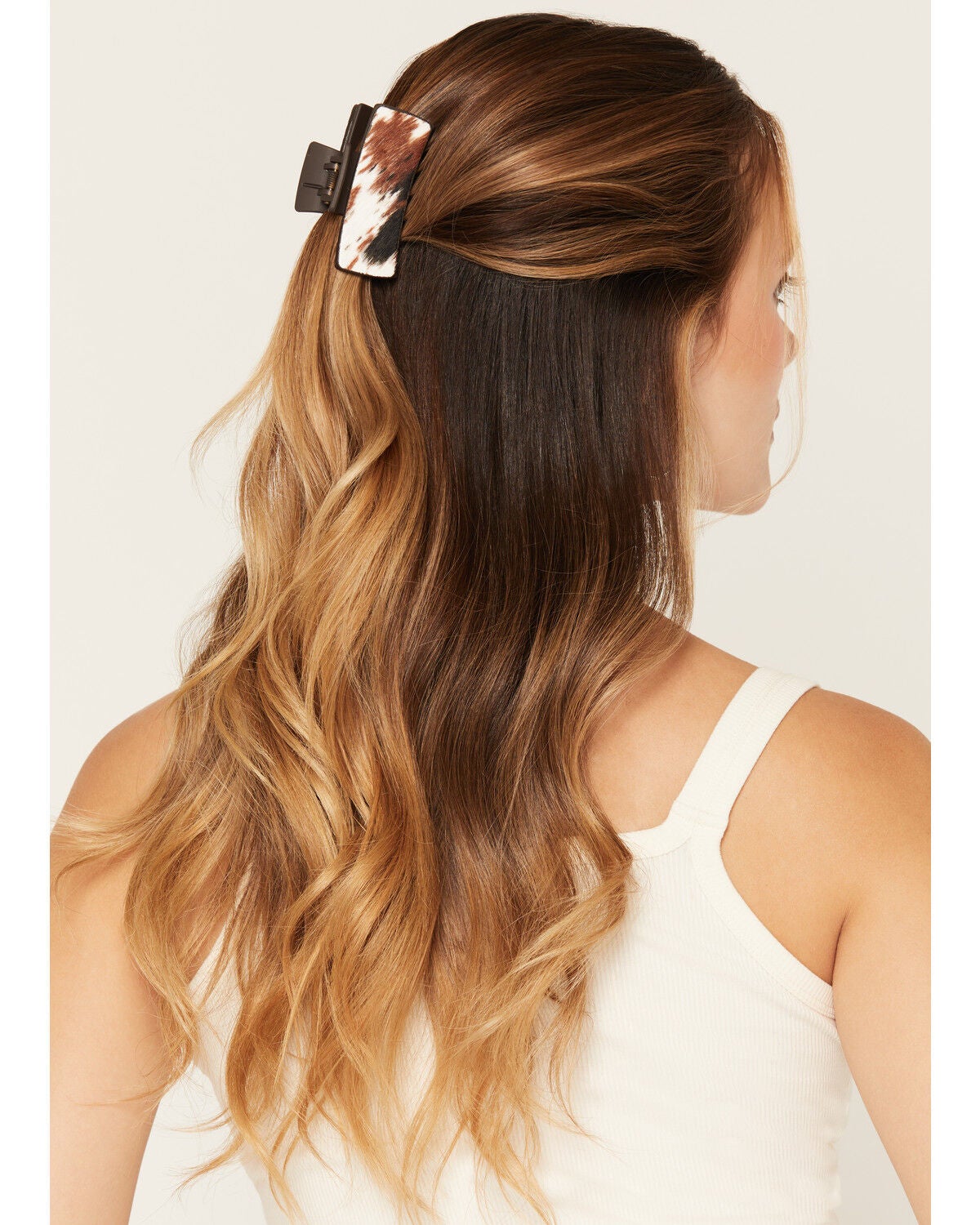 Image #1 - Idyllwind Women's Larkspur Hair-On Claw Clip Set - 2 Piece, Brown, hi-res