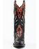 Dan Post Women's Alyssia Floral Leather Tall Western Boots - Snip Toe, Black, hi-res