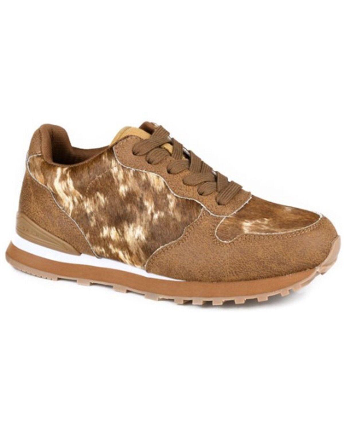 Roper Women's Giddy Up Wild Casual Shoes, Brown, hi-res