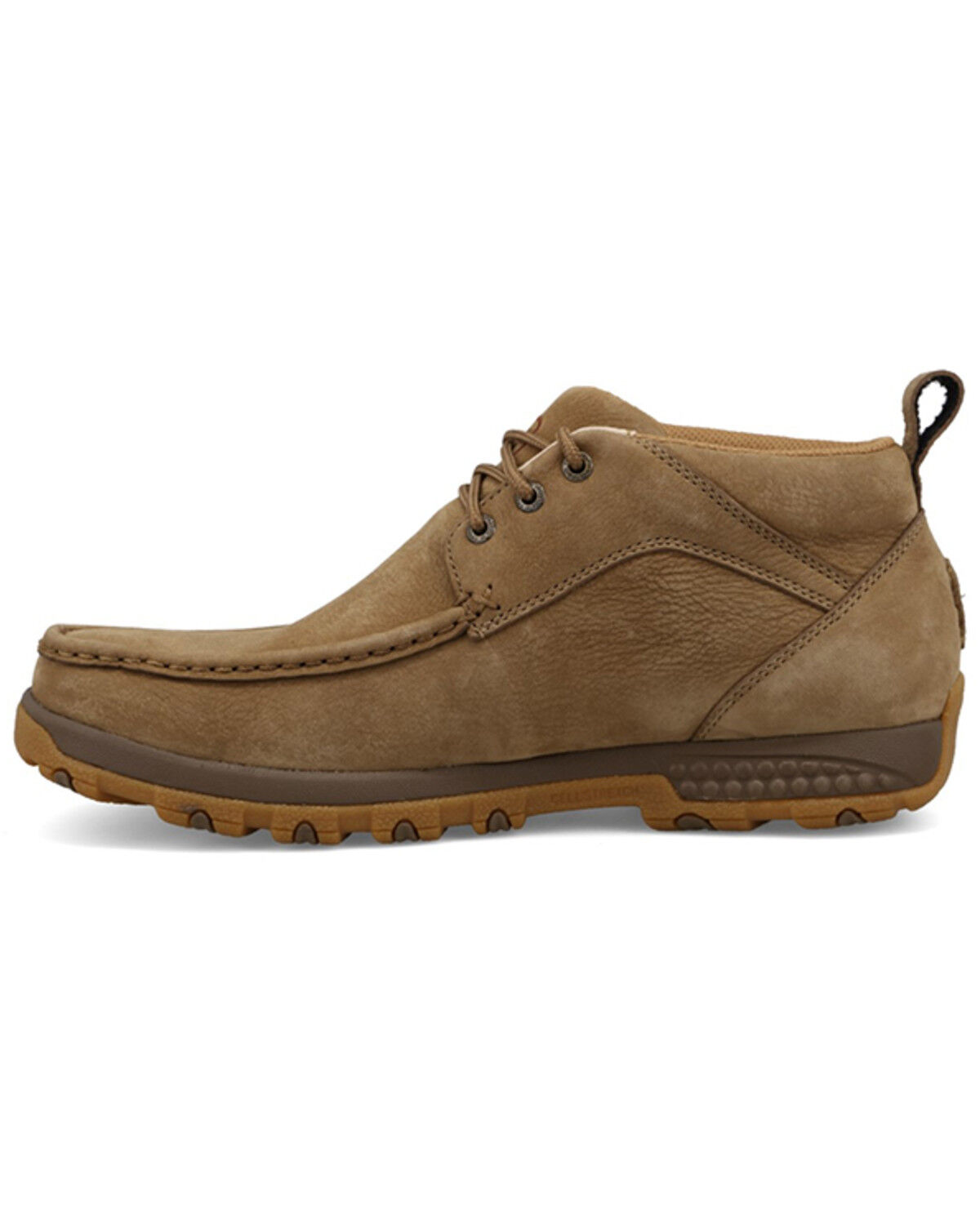 Image #3 - Twisted X Men's Chukka Driving Mocs, Camel, hi-res