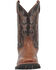 Laredo Men's Broken Bow Western Performance Boots - Broad Square Toe, Rust Copper, hi-res
