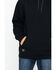 Image #3 - Hawx Men's Logo Sleeve Hooded Work Sweatshirt - Tall, Black, hi-res