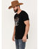 Moonshine Spirit Men's Beads Western T-Shirt, Black, hi-res