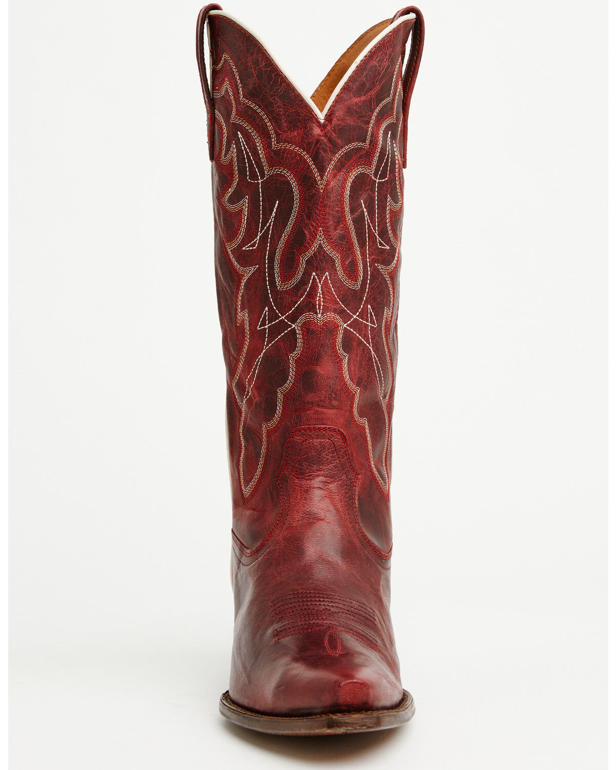 Image #4 - Shyanne Women's Tess Western Boots - Snip Toe, Red, hi-res