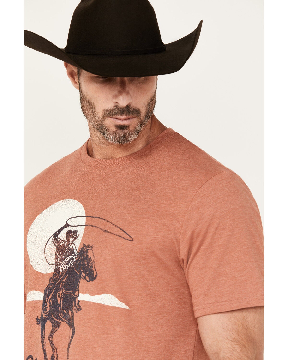 Image #2 - Wrangler Men's Roping Cowboy Short Sleeve Graphic T-Shirt, , hi-res