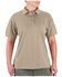 Propper Women's Solid Uniform Short Sleeve Work Polo Shirt , Tan, hi-res