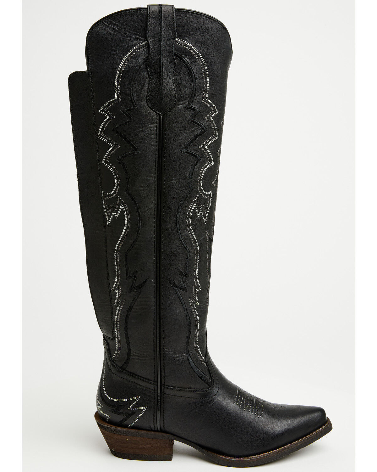 Image #2 - Shyanne Women's Leah Tall Western Boots - Snip Toe, Black, hi-res