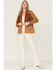 Idyllwind Women's Lena Belle Suede Fringe Jacket, Beige/khaki, hi-res