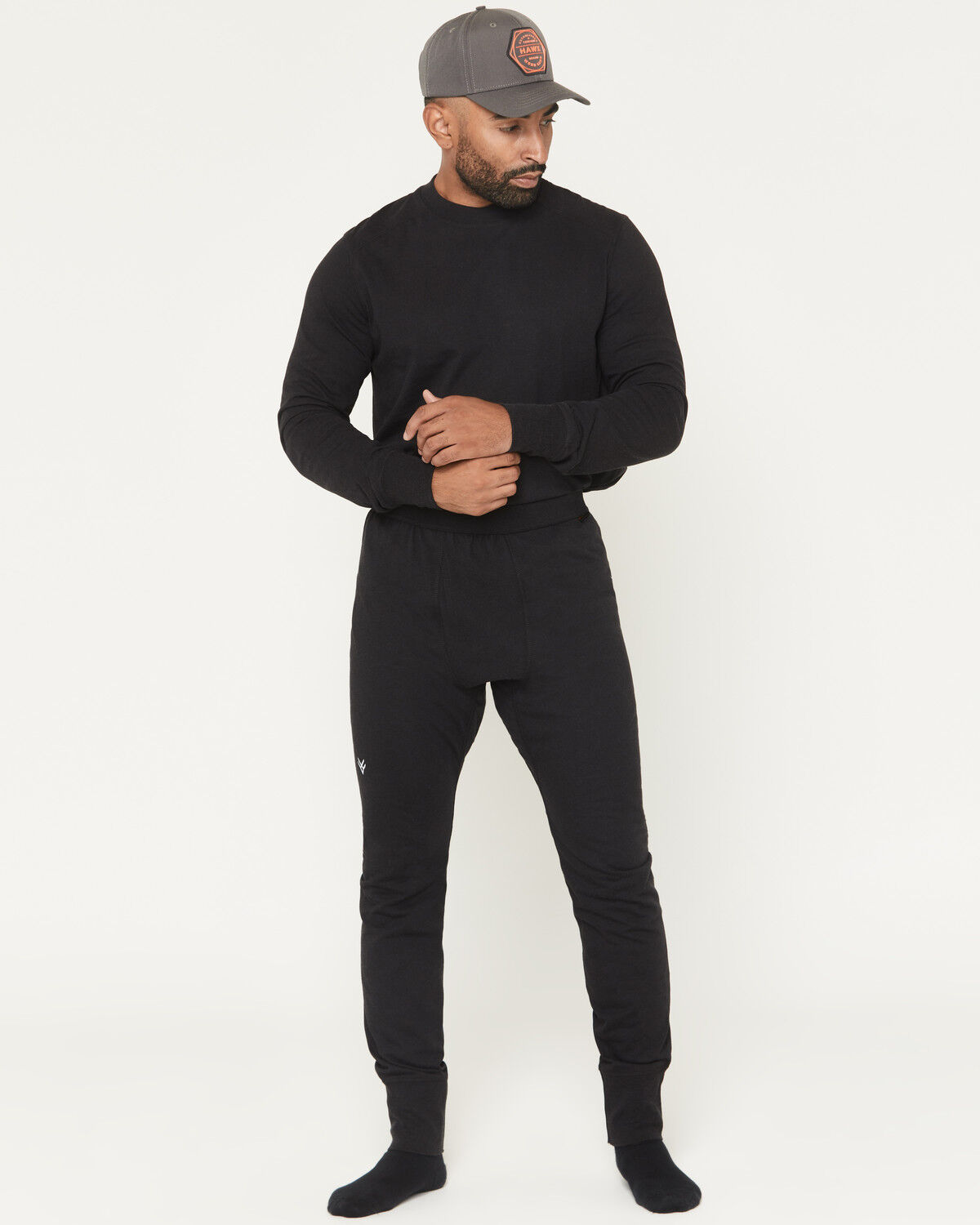 Image #1 - Hawx Men's FR Baselayer Pants, Black, hi-res