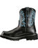 Image #3 - Ariat Women's Fatbaby Western Boots - Round Toe, Black, hi-res