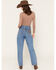 Image #3 - Wrangler Women's Medium Wash Super Barrel Denim Jeans, Medium Wash, hi-res