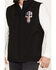 Howitzer Men's We Skull Bonded Vest, Black, hi-res