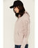 Image #3 - Carhartt Women's Rain Defender® Relaxed Fit Midweight Hooded Sweatshirt, Mauve, hi-res