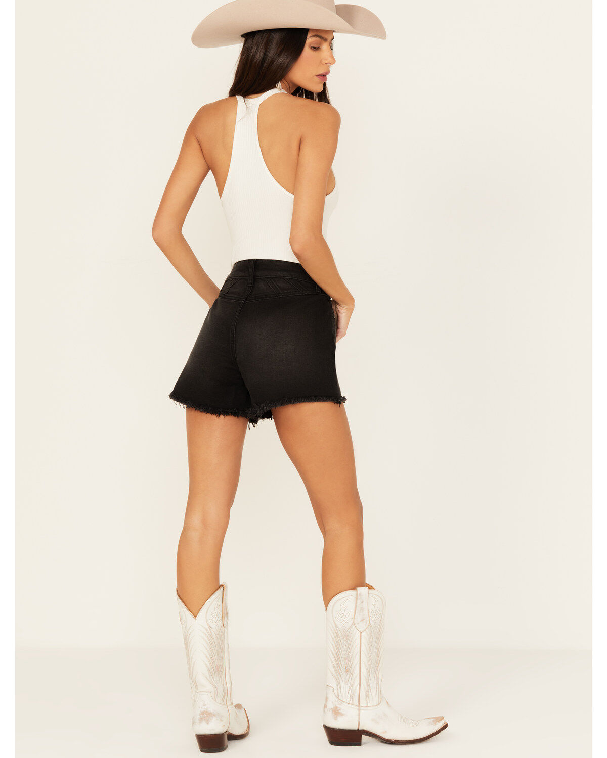 Product Name:  Shyanne Women's Rain Lily High Rise Shorts