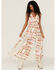 Image #2 - Shyanne Women's Abstract Southwestern Halter Top Maxi Dress, Fuchsia, hi-res