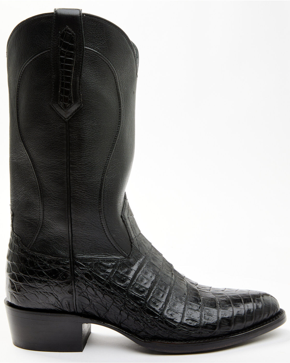 Image #2 - Cody James Black 1978® Men's Chapman Exotic Caiman Belly Western Boots - Round Toe, Black, hi-res