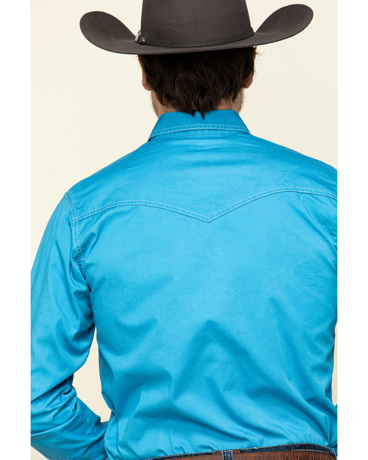 Image #5 - Wrangler Retro Men's Long Sleeve Western Shirt, , hi-res