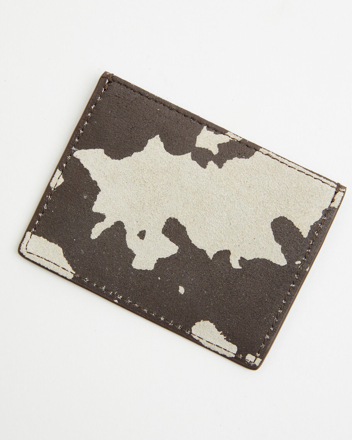 Image #2 - Shyanne Women's Cow Print Suede Wallet, Brown, hi-res