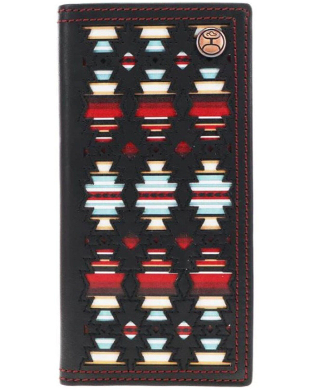 Image #1 - Hooey Men's Sunizona Knockout Rodeo Wallet, Brown, hi-res
