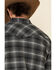 Image #5 - Resistol Men's Gray Simcoe Ombre Plaid Long Sleeve Western Shirt, Grey, hi-res