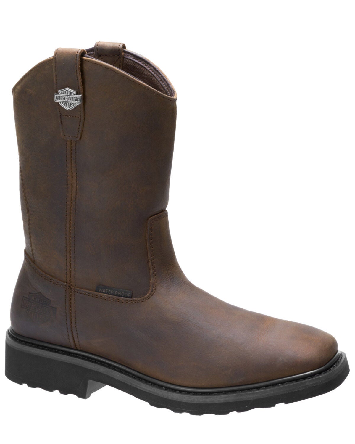 harley square toe boots