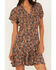 Idyllwind Women's Feeling Good Paisley Print Button-Front Dress, Dark Blue, hi-res